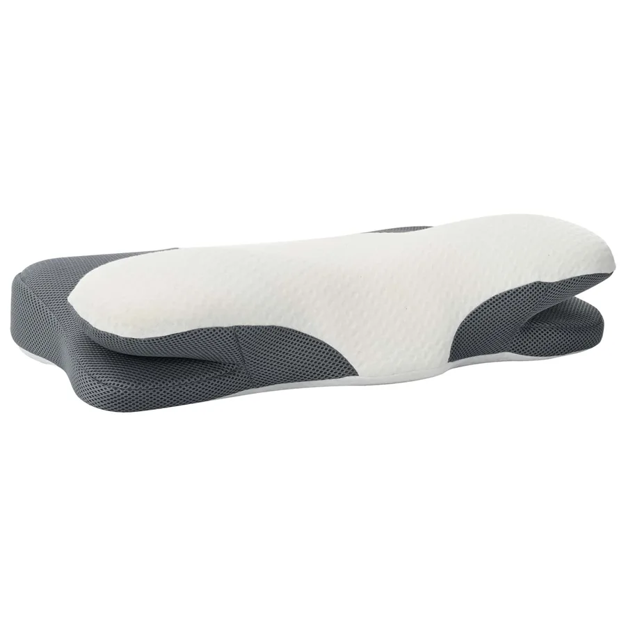 Coussin cervical Blanc Mousse à mémoire de forme - 7