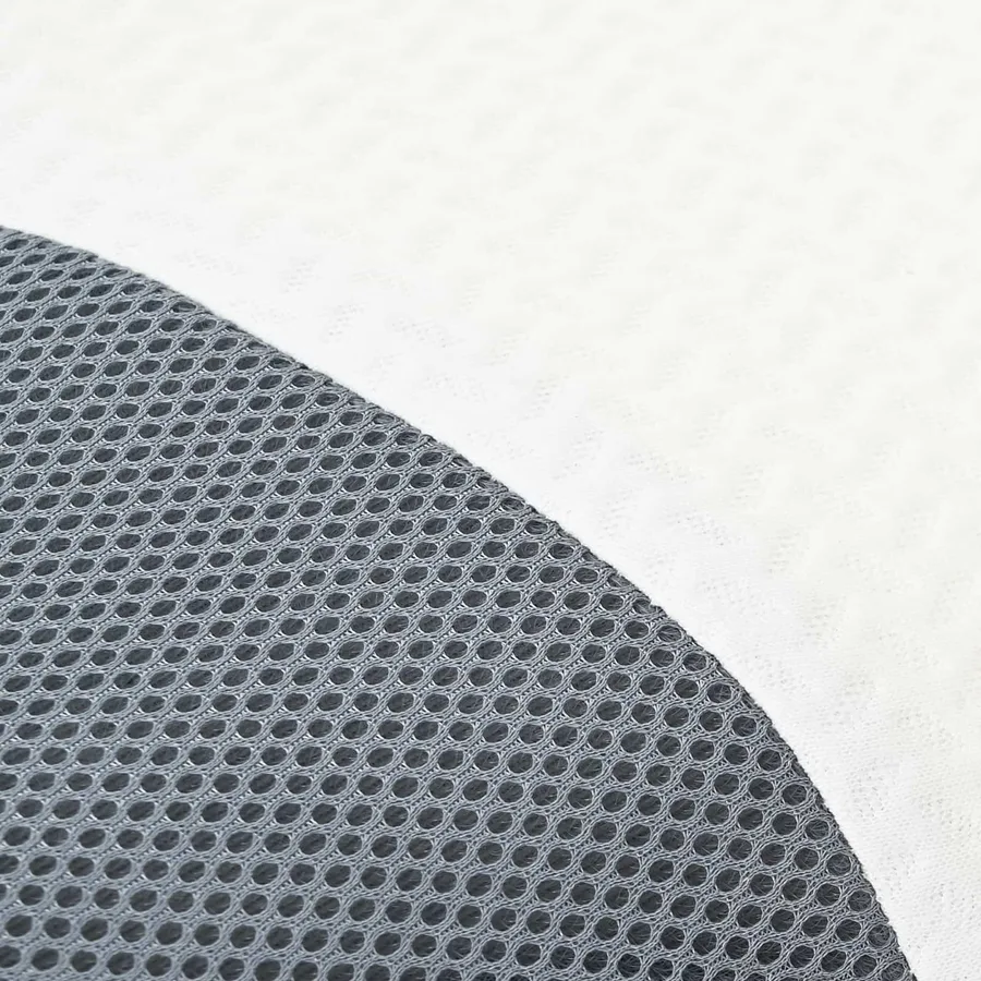 Coussin cervical Blanc Mousse à mémoire de forme - 8