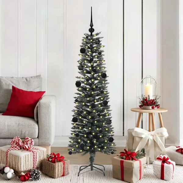 Sapin de Noël artificiel Vert 150 cm PVC, plastique et acier