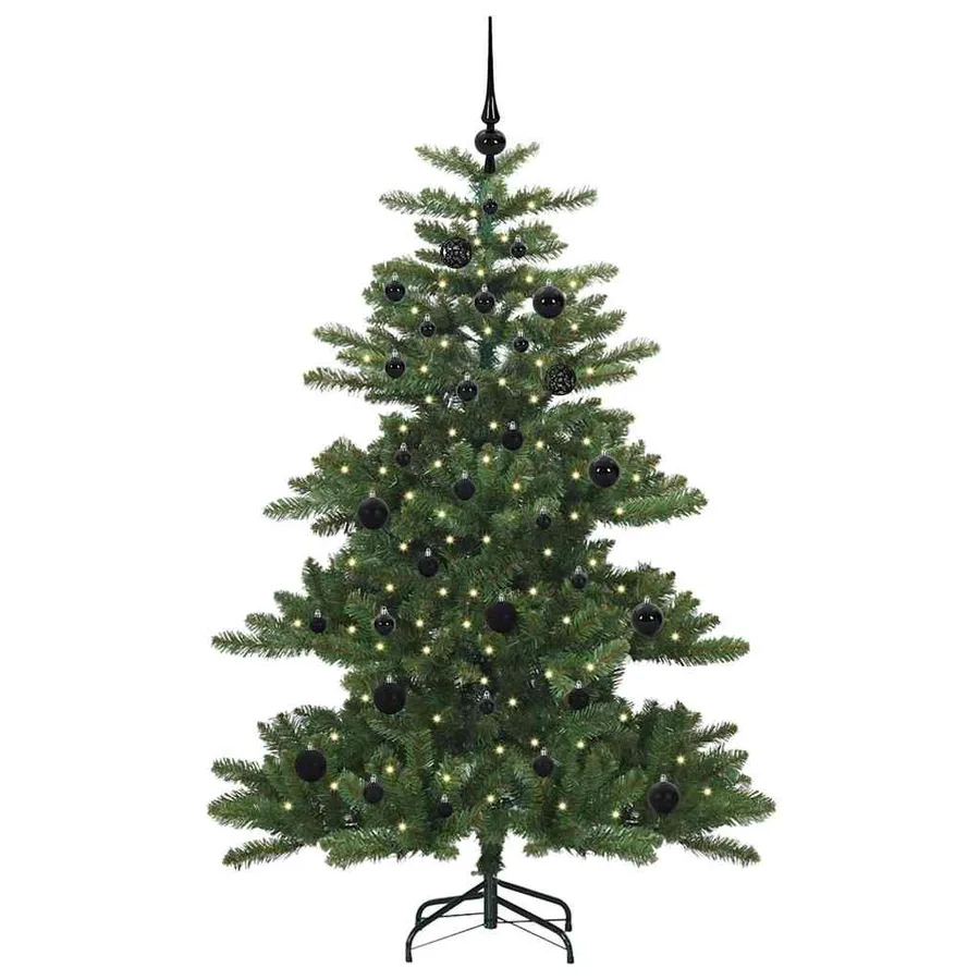 Sapin de Noël Artificiel à Branches Articulées Vert 150 cm - 3