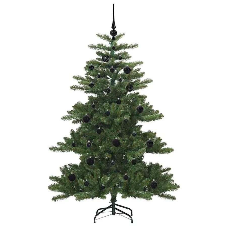 Sapin de Noël Artificiel à Branches Articulées Vert 150 cm - 4
