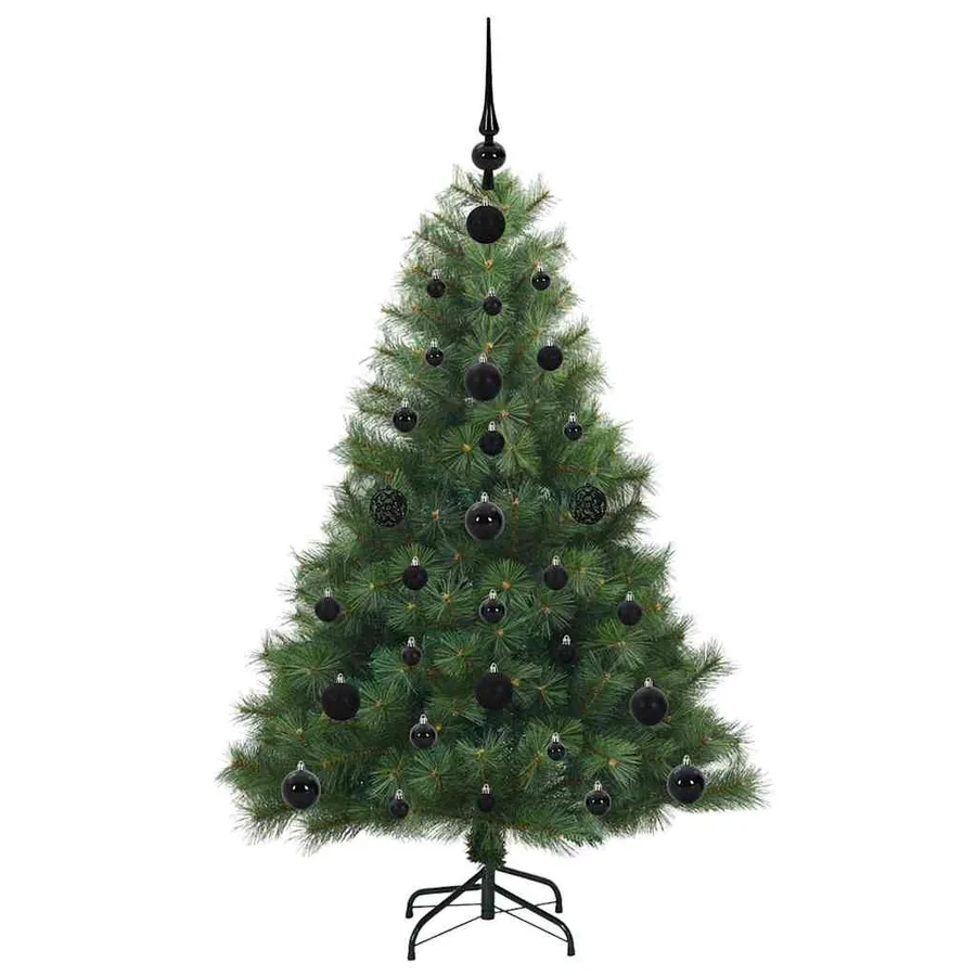 Sapin de Noël artificiel avec 150 LED Vert 120 cm PE et PVC - 4
