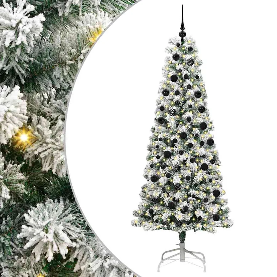 Sapin de Noël Artificiel à Branches Articulées 210 cm - 2