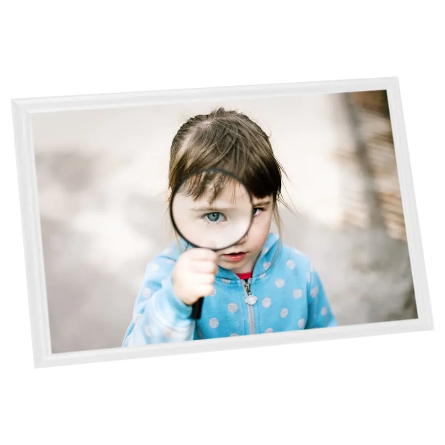 Collage de cadres photo 3 pcs de table Blanc 21x29,7 cm MDF - 4