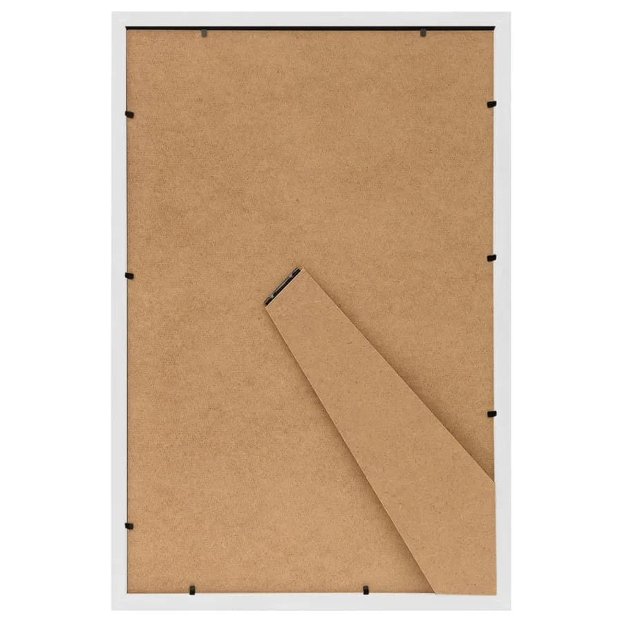 Collage de cadres photo 3 pcs de table Blanc 21x29,7 cm MDF - 5