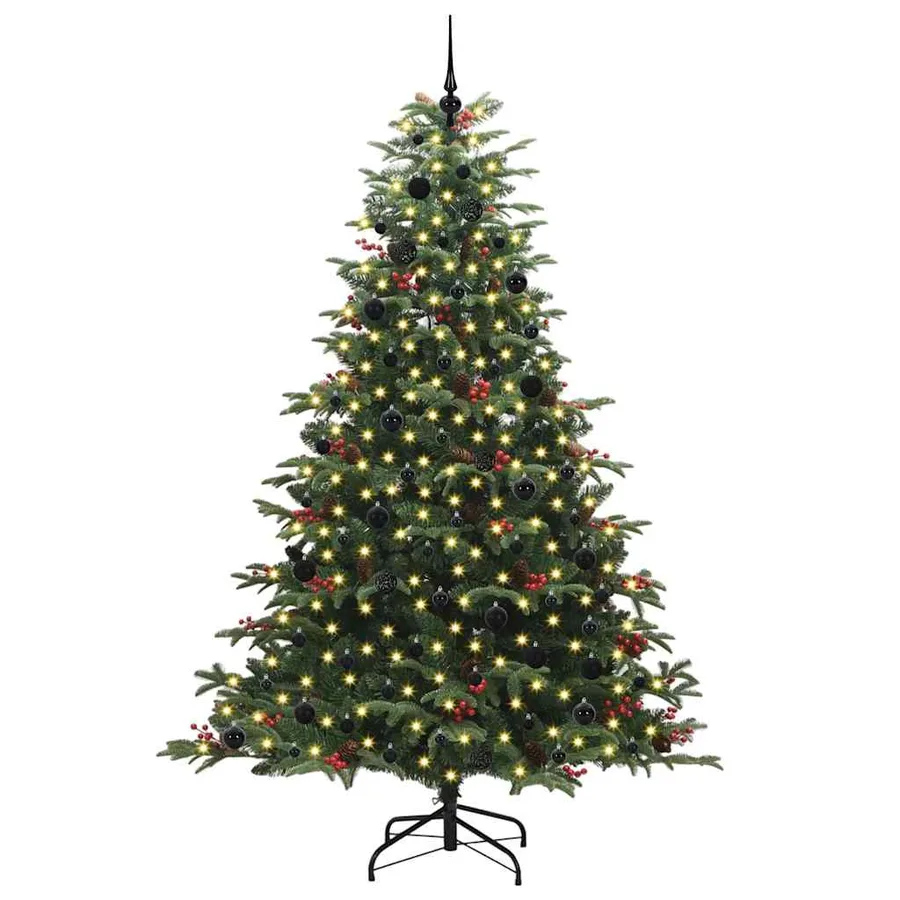 Sapin de Noël artificiel Vert 240 cm PVC, métal et plastique - 3