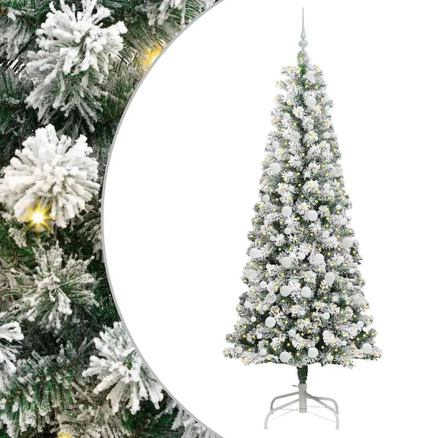 Sapin de Noël Artificiel à Branches Articulées 210 cm - 2