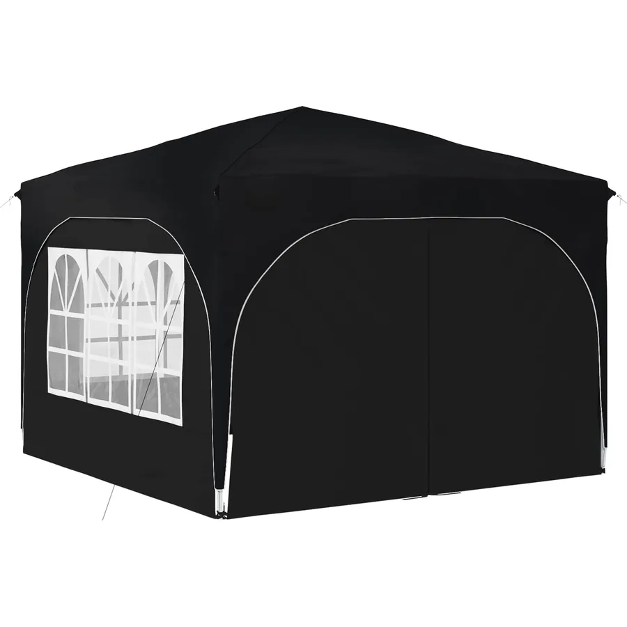 Tente de fête pop-up 290 x 290 x 245 cm Anthracite - 5