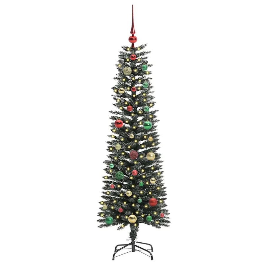 Sapin de Noël artificiel Vert 150 cm PVC, plastique et acier - 3
