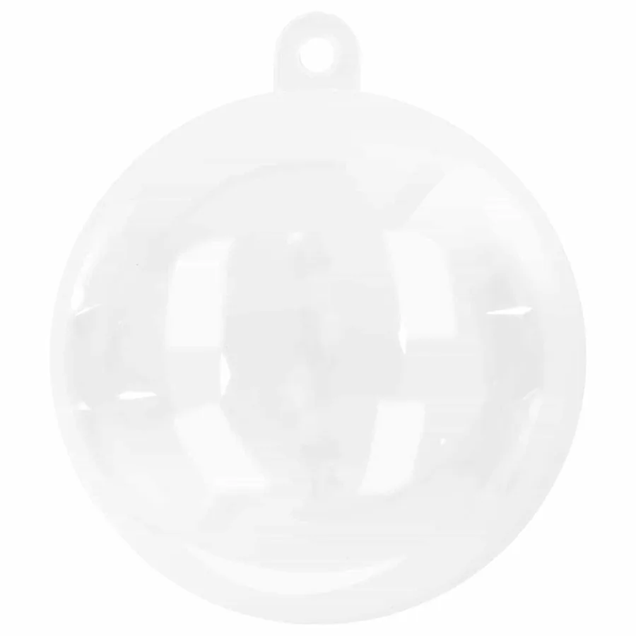 Ensemble de Boules de Noël 50 pcs Transparent Ø 5 cm - 6