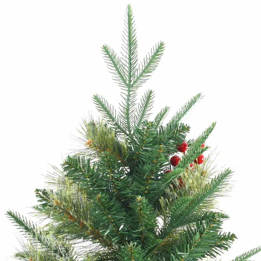 Sapin de Noël Artificiel à Branches Articulées Vert 210 cm - 10