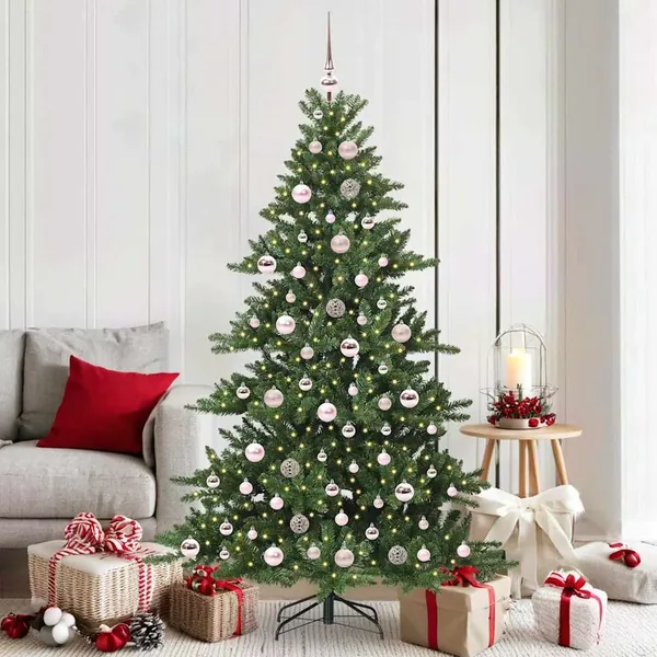 Sapin de Noël Artificiel à Branches Articulées Vert 180 cm