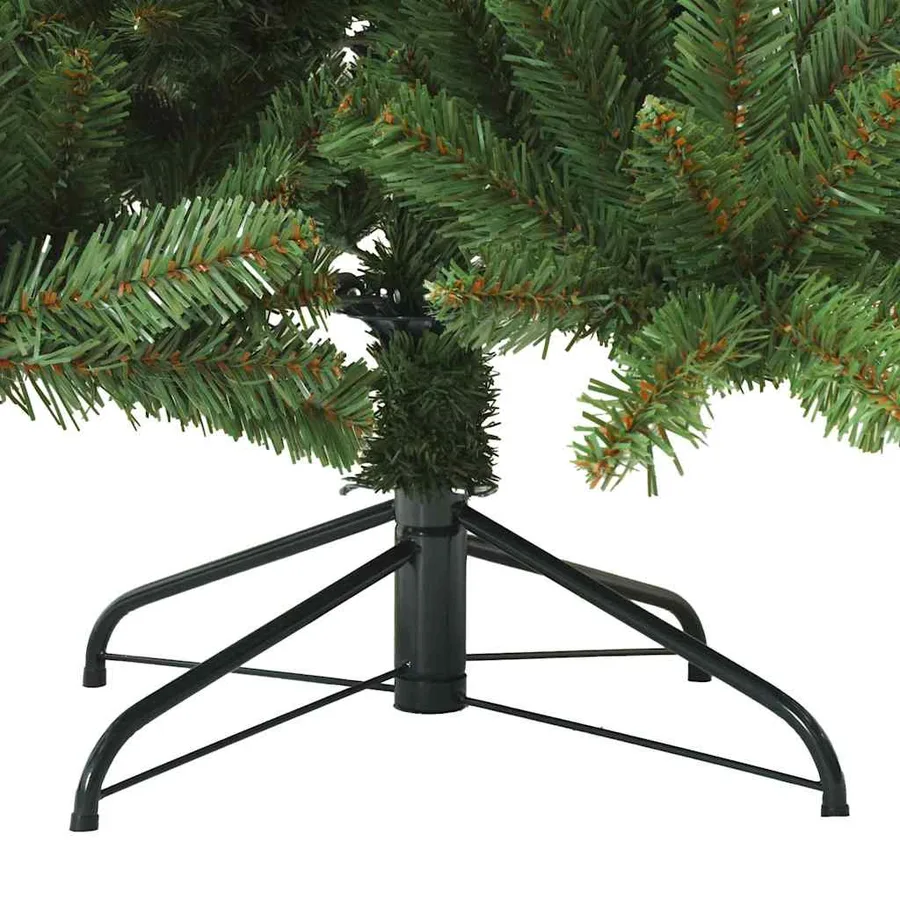 Sapin de Noël Artificiel à Branches Articulées Vert 180 cm - 12