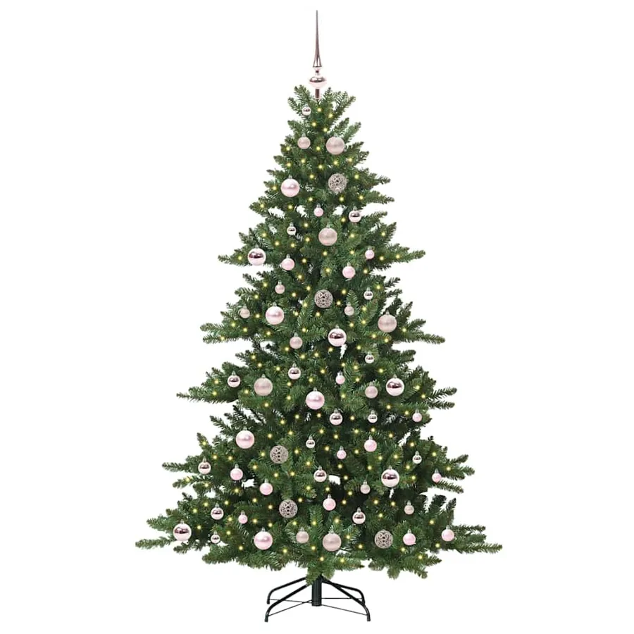 Sapin de Noël Artificiel à Branches Articulées Vert 180 cm - 3