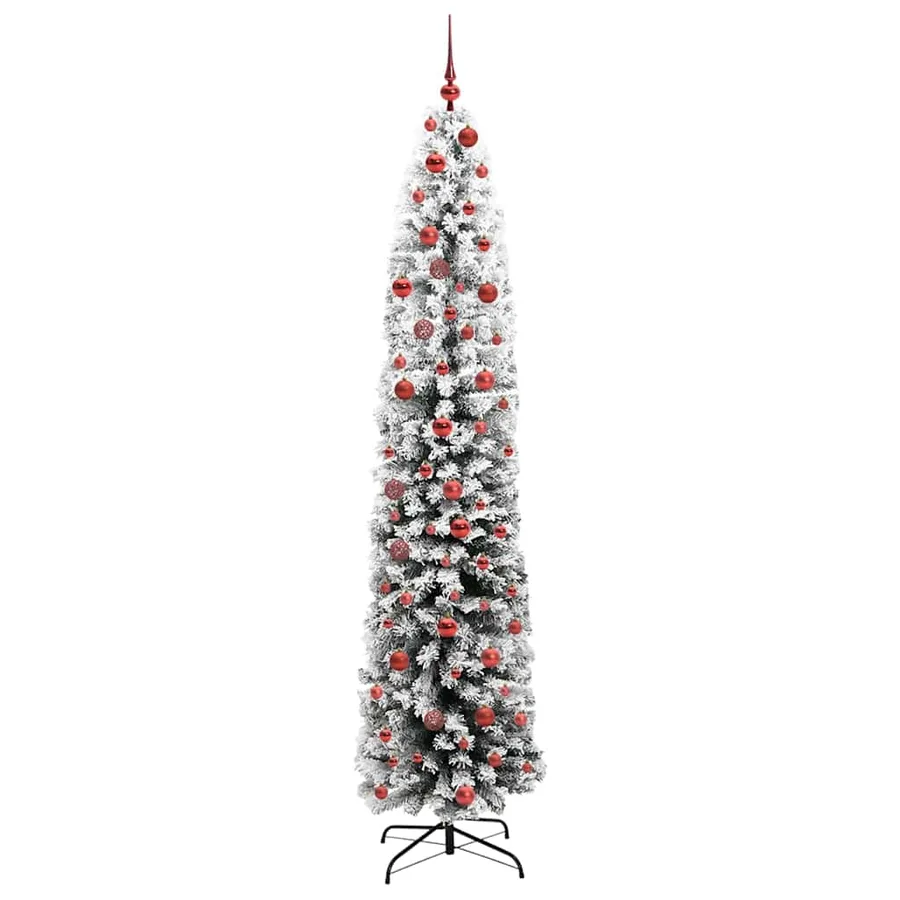 Sapin de Noël artificiel Vert 210 cm PVC et acier et plastique - 3
