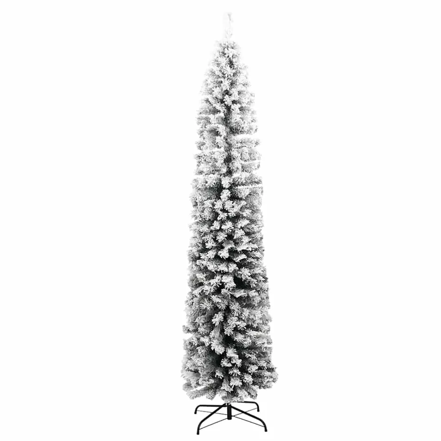 Sapin de Noël artificiel Vert 210 cm PVC et acier et plastique - 4