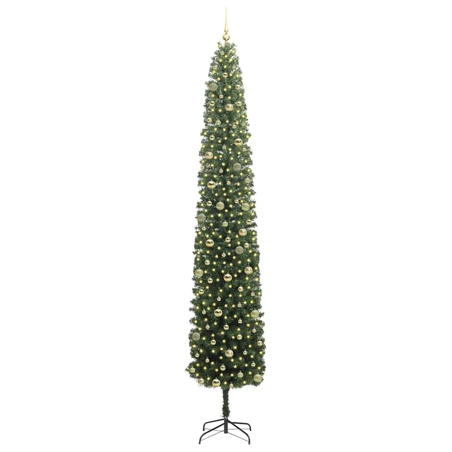 Sapin de Noël artificiel Vert 300 cm PVC et acier et plastique - 3