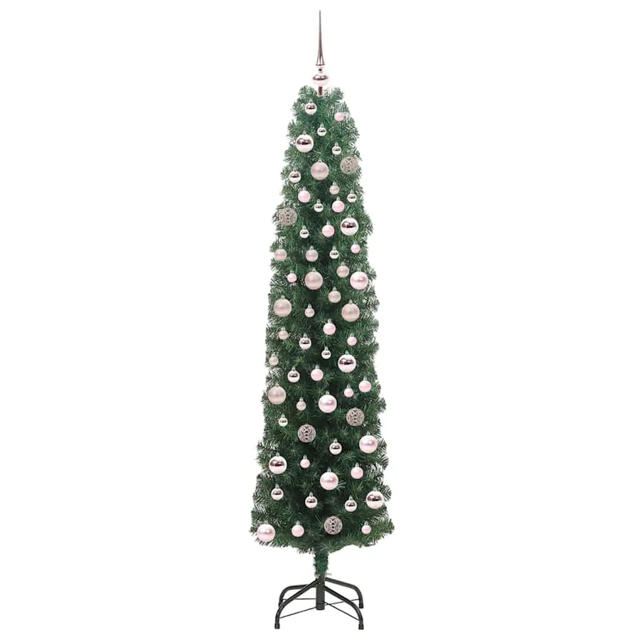 Sapin de Noël artificiel Vert 180 cm PVC et acier et plastique - 3