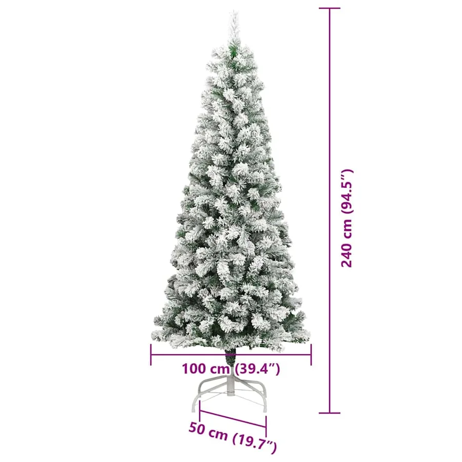Sapin de Noël Artificiel à Branches Articulées 240 cm - 17