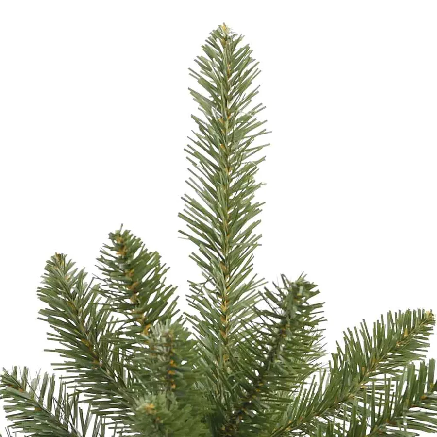 Sapin de Noël artificiel avec 300 LED Vert 210 cm PVC et métal - 10