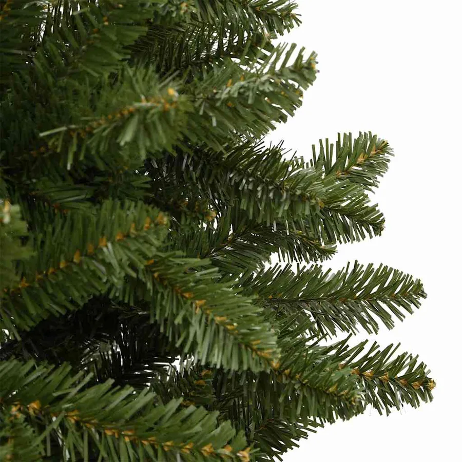 Sapin de Noël artificiel avec 300 LED Vert 210 cm PVC et métal - 11