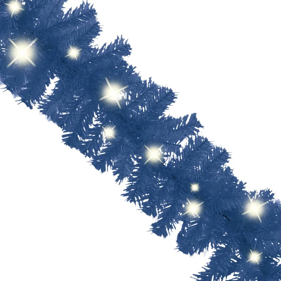 Guirlande de Noël avec lumières LED 20 m Bleu - 3