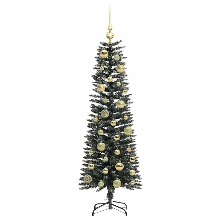 Sapin de Noël artificiel Vert 120 cm PVC, plastique et acier - 4