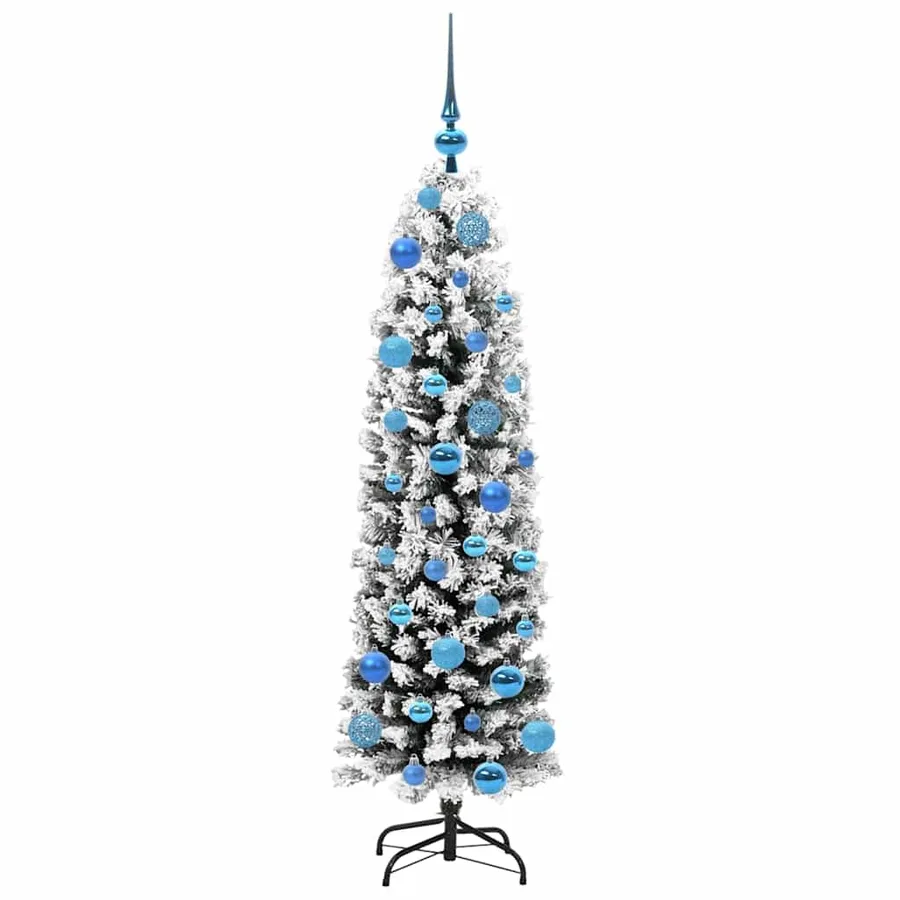 Sapin de Noël artificiel Vert 150 cm PVC et acier et plastique - 4
