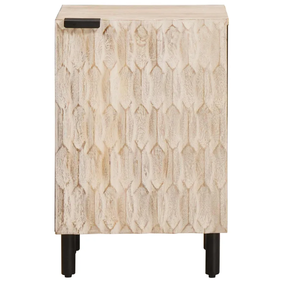 Armoire de salle de bain avec étagère Blanc 38 x 33 x 58 cm - 3