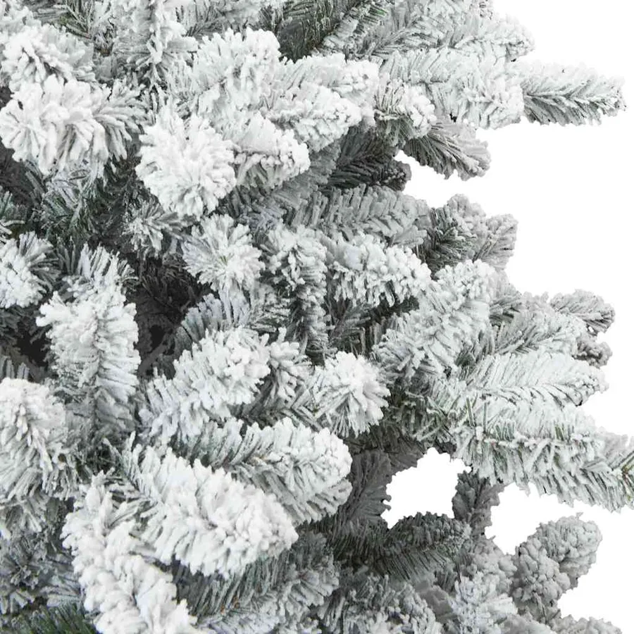 Sapin de Noël Artificiel à Branches Articulées Blanc 150 cm - 10