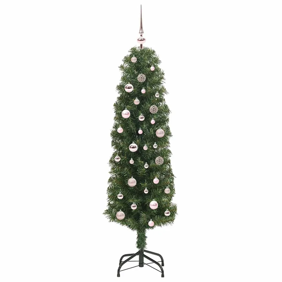 Sapin de Noël artificiel Vert 150 cm PVC et acier et plastique - 3