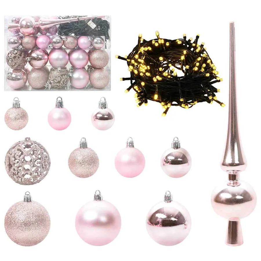 Sapin de Noël avec 150 LED avec support Vert 150 cm PE - 5