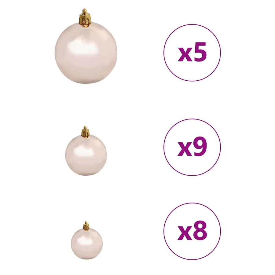 Sapin de Noël artificiel avec 150 LED Vert 120 cm PE et PVC - 7