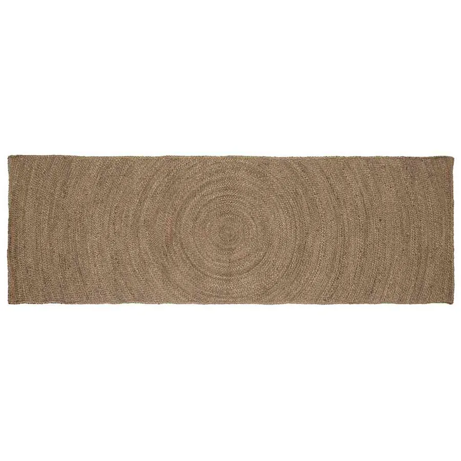 Tapis de surface Gris 60 x 200 cm Jute