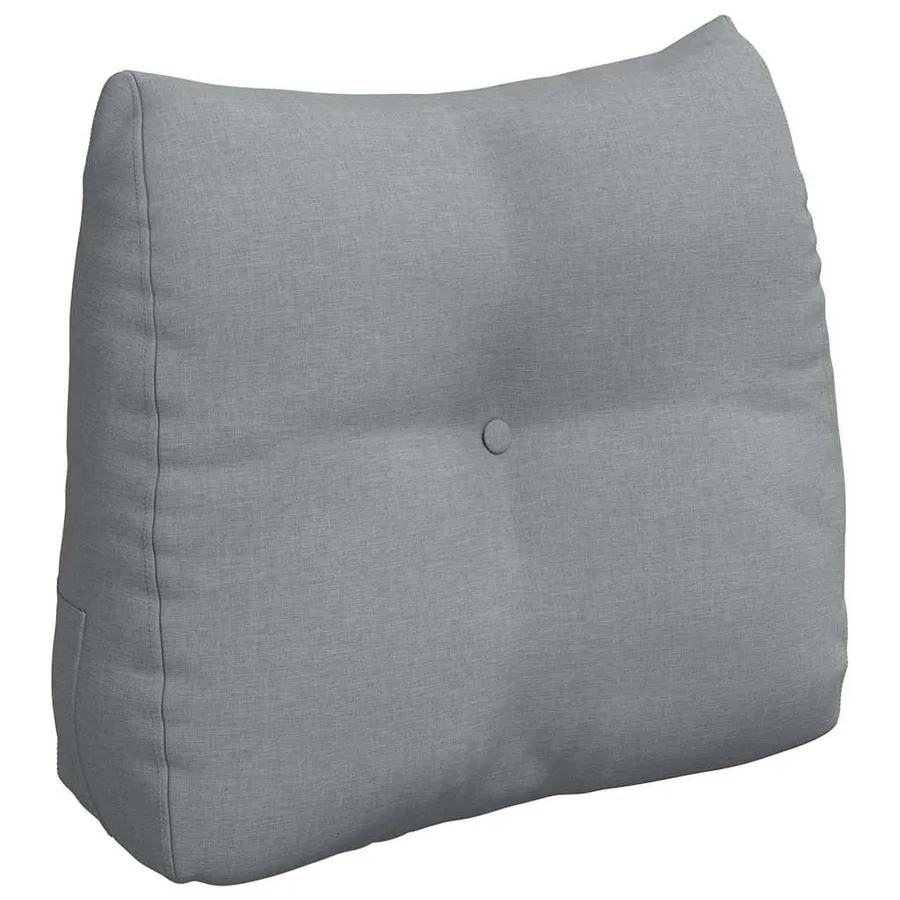 Coussin de Dos Gris clair 60 x 24 x 50 cm tissu - 2
