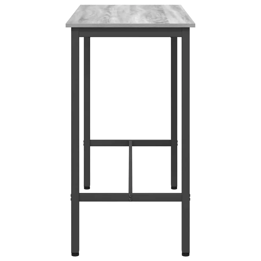 table Gris Sonoma 100 x 50 x 90,5 cm Bois d'ingénierie et acier - 6