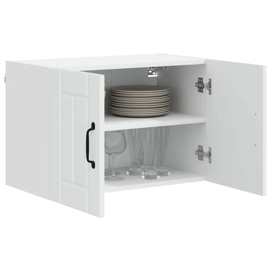 Meuble mural LUCCA 2 pcs Blanc 60 x 31 x 40 cm - 3