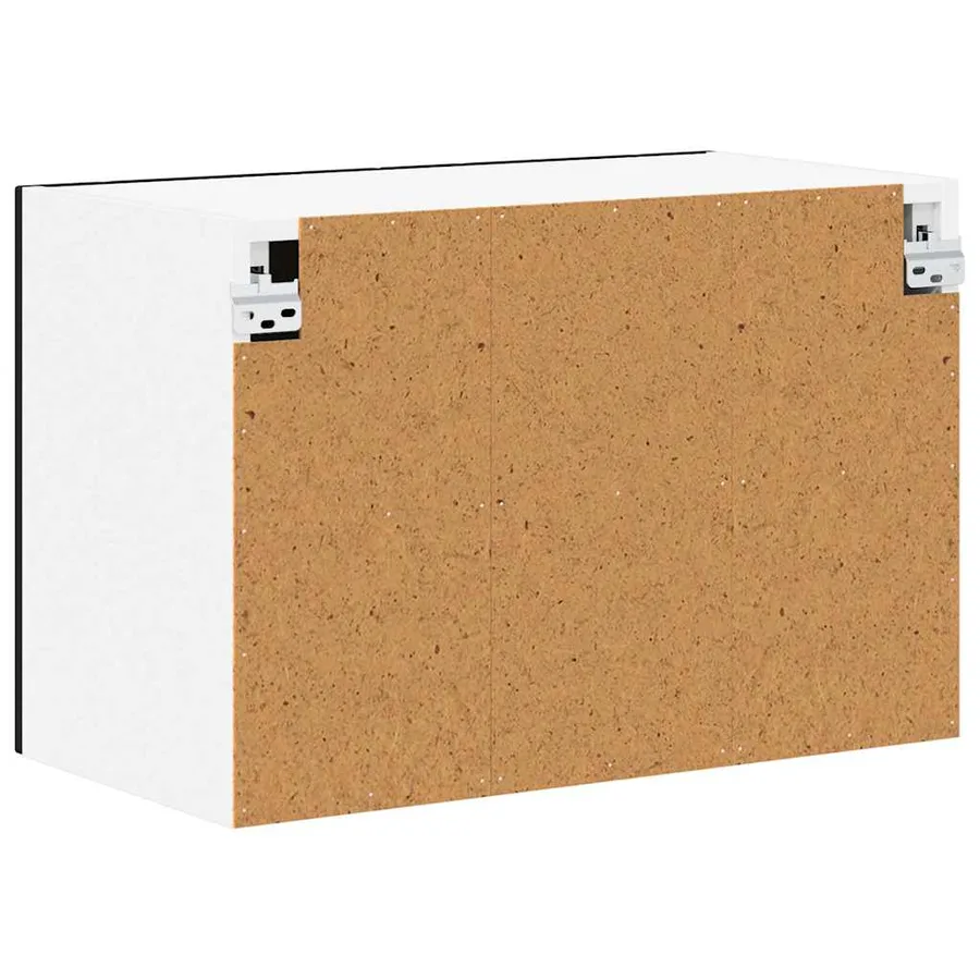 Meuble mural LUCCA 2 pcs Noir 60 x 31 x 40 cm Bois d'ingénierie - 9