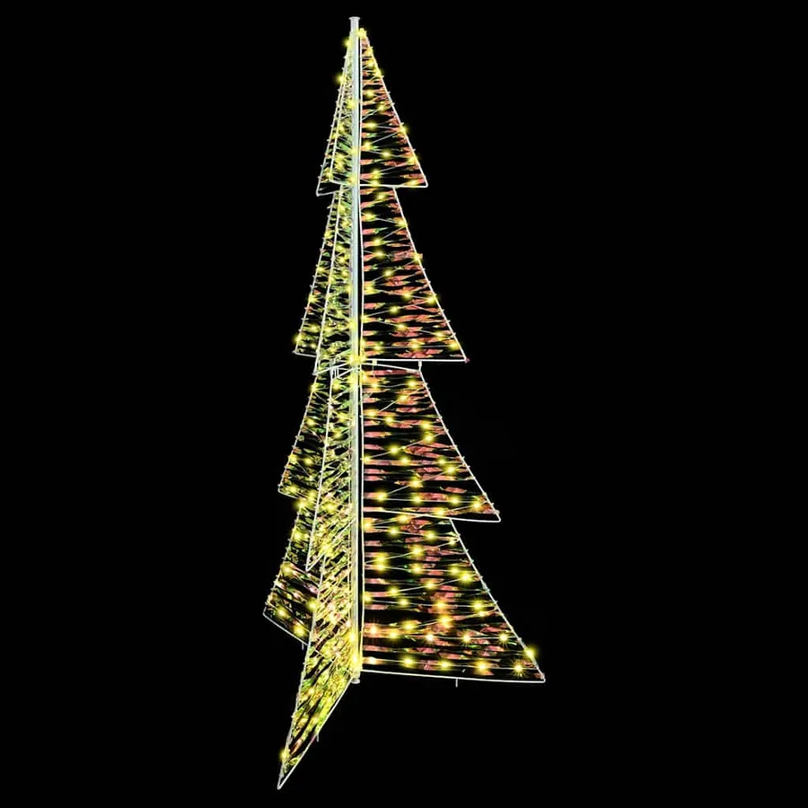 Sapin de Noël avec 240 LED Blanc chaud 180 cm PET - 5