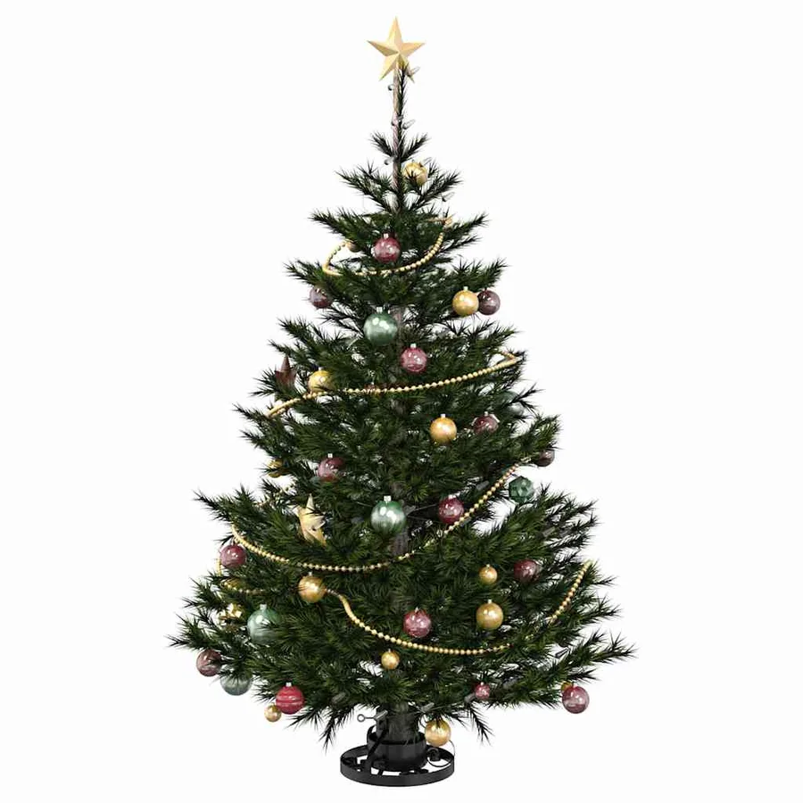 Pied de Sapin de Noël Noir 40 x 40 x 21 cm Acier - 3