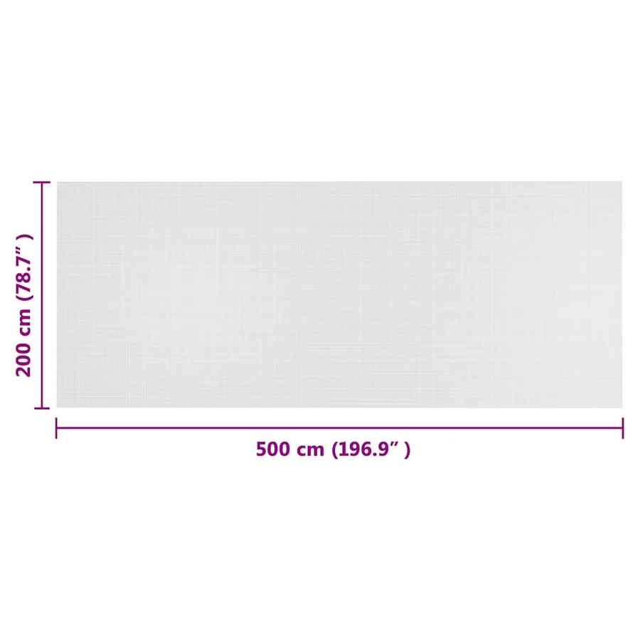 Filet Anti-insectes Blanc 2 x 5 m Polyéthylène - 6