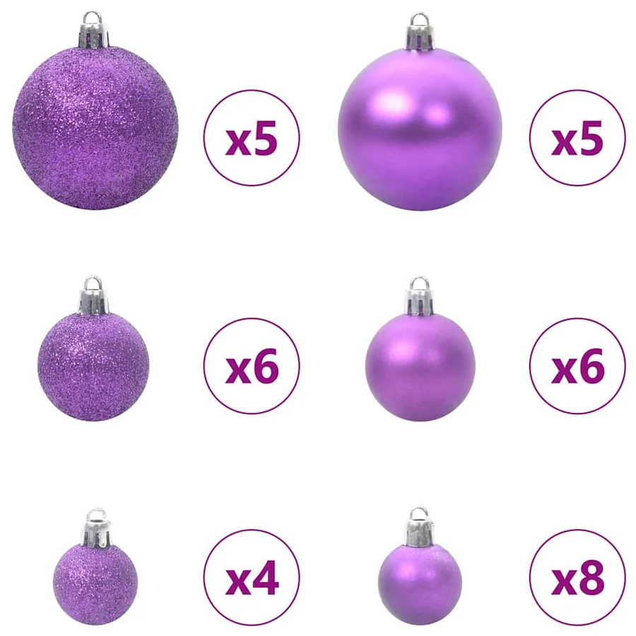 Sapin de Noël avec 150 LED avec support Vert 120 cm PE - 7