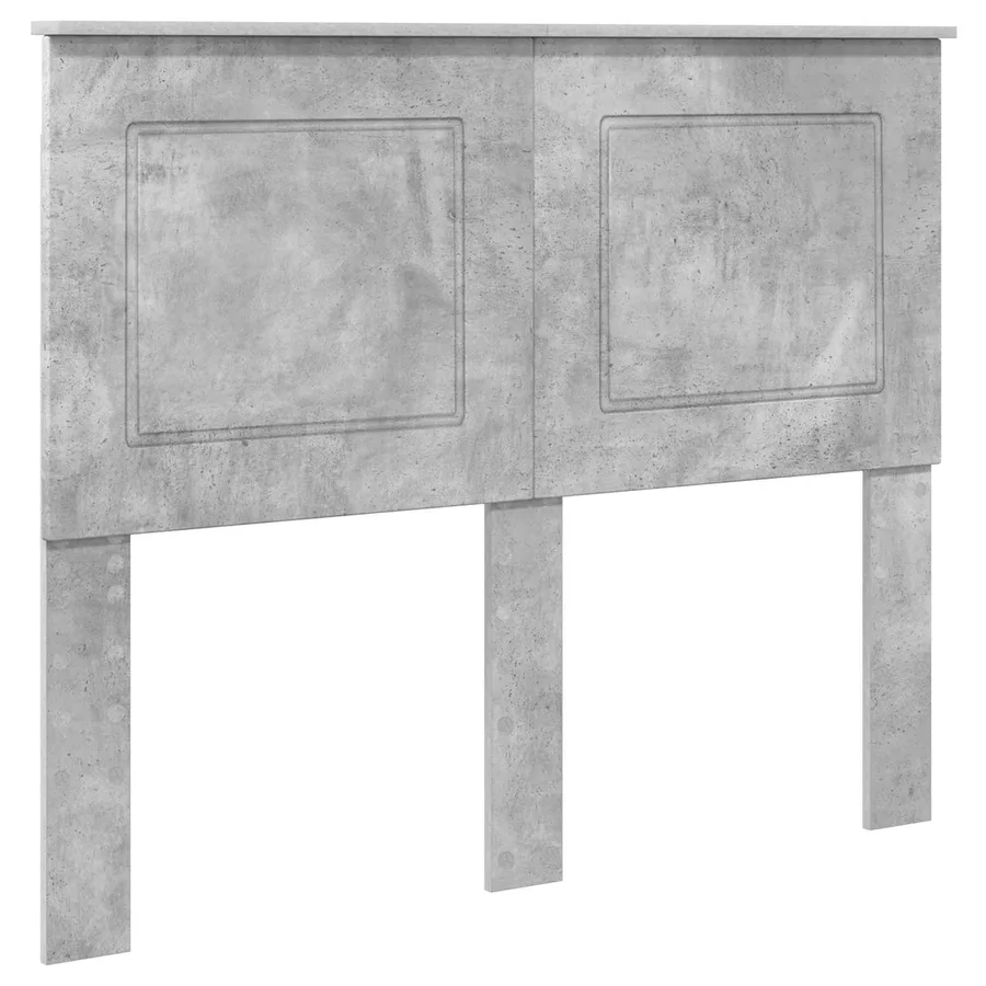 Tête de lit Gris Béton 100 cm Bois d’ingénierie - 2
