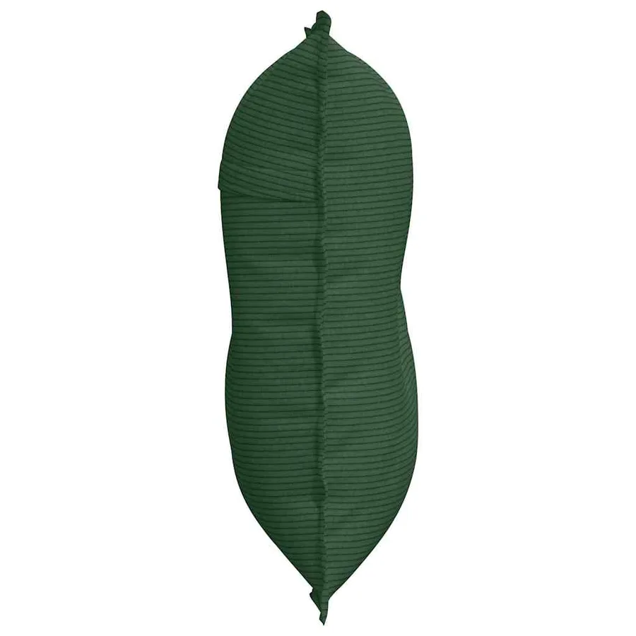 Coussin de Dos Vert Jungle 80 x 50 cm Tissu en velours côtelé - 6