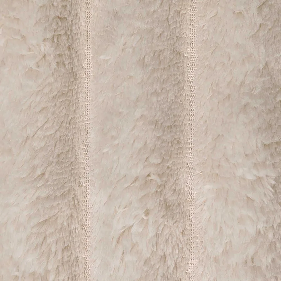 Jeté Beige 150 x 130 cm Toison - 8