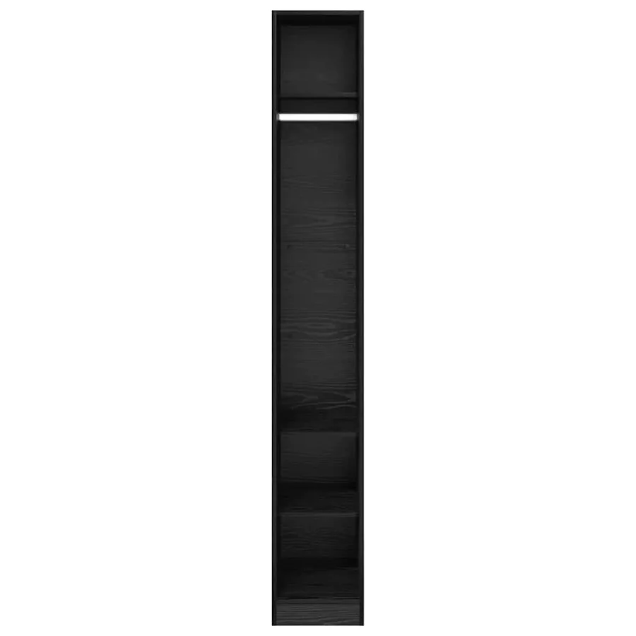 Armoire Chêne noir 50 x 30 x 200 cm Bois d'ingénierie - 5