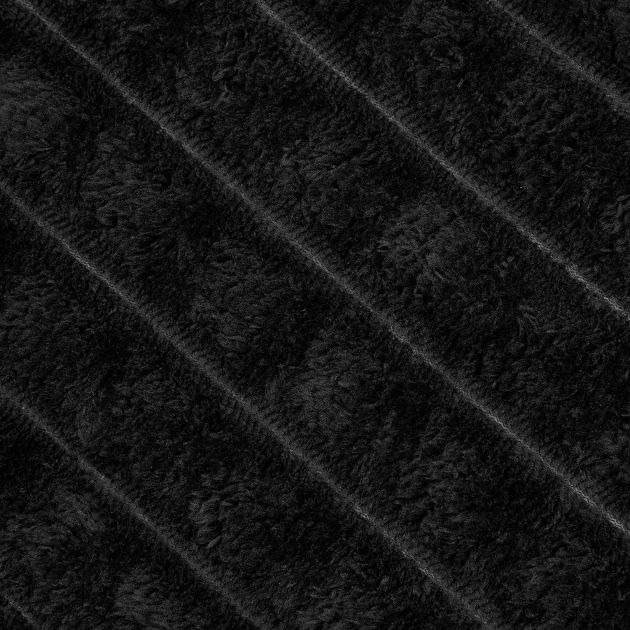 Jeté Noir 200 x 150 cm Toison - 7