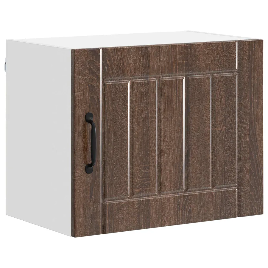 Meuble mural LUCCA Chêne brun 50 x 31 x 40 cm Bois d'ingénierie - 2