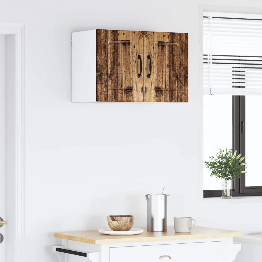 Meuble mural LUCCA 2 pcs Bois ancien 30 x 31 x 40 cm