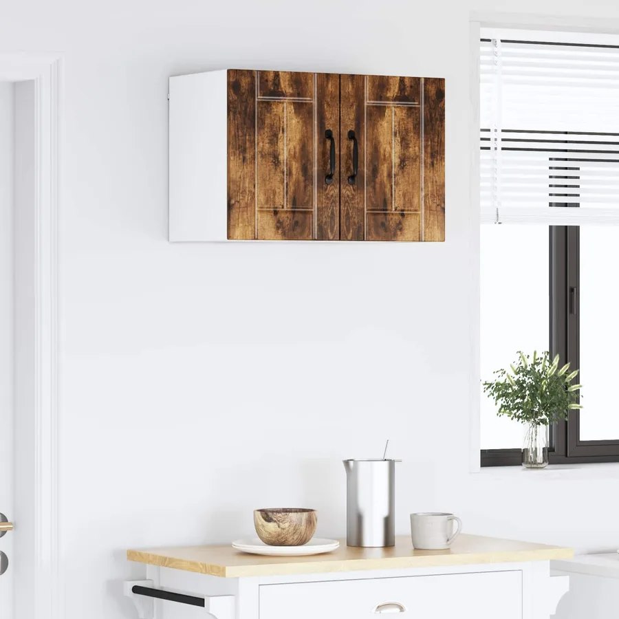 Meuble mural LUCCA 2 pcs Chêne fumé 30 x 31 x 40 cm - 4